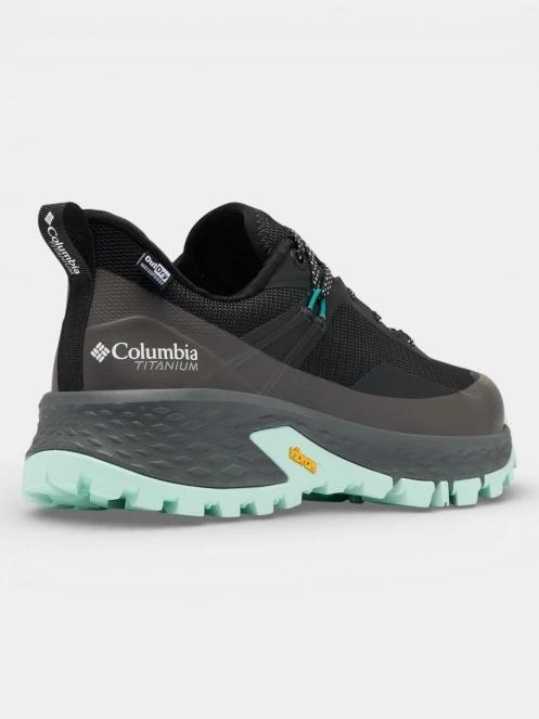 pantofi de drumetie impermeabili pt. femei Columbia Tellurix Titanium Outdry negru 8