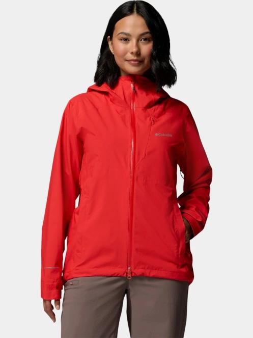 haine de ploaie pt. femei Columbia Trailborne 2.5L Shell rosu 2