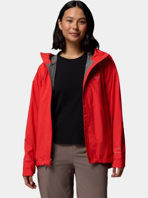 haine de ploaie pt. femei Columbia Trailborne 2.5L Shell rosu 12