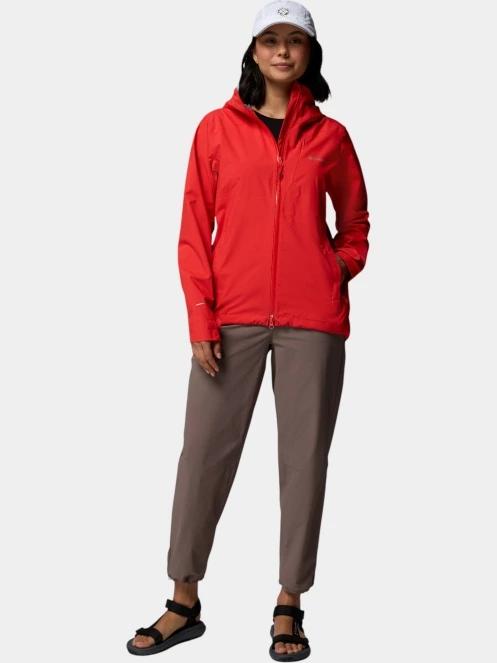 haine de ploaie pt. femei Columbia Trailborne 2.5L Shell rosu 4