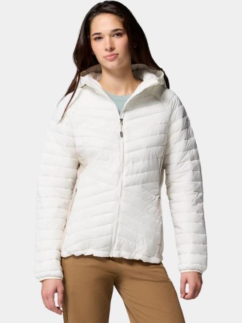 geaca matlasata de tranzitie pt. femei Columbia Powder Pass III Hybrid Hooded Jacket nisip 2