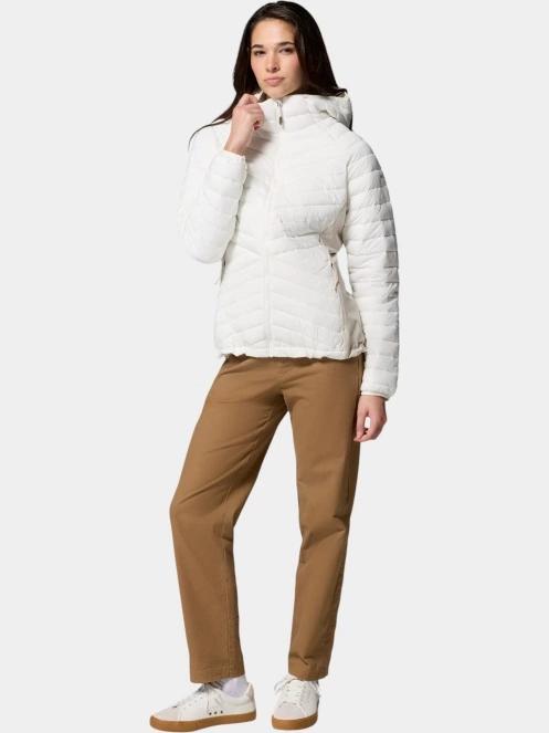 geaca matlasata de tranzitie pt. femei Columbia Powder Pass III Hybrid Hooded Jacket nisip 5