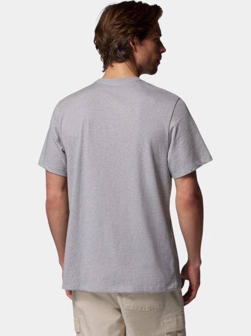 tricou cu maneci scurte pt. barbati Columbia CSC Basic Logo Tee gri 4