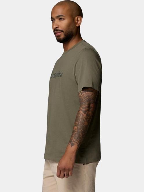 tricou cu maneci scurte pt. barbati Columbia CSC Basic Logo Tee verde 3