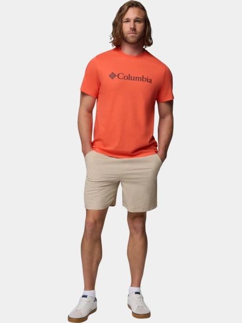 tricou cu maneci scurte pt. barbati Columbia CSC Basic Logo Tee portocaliu 5