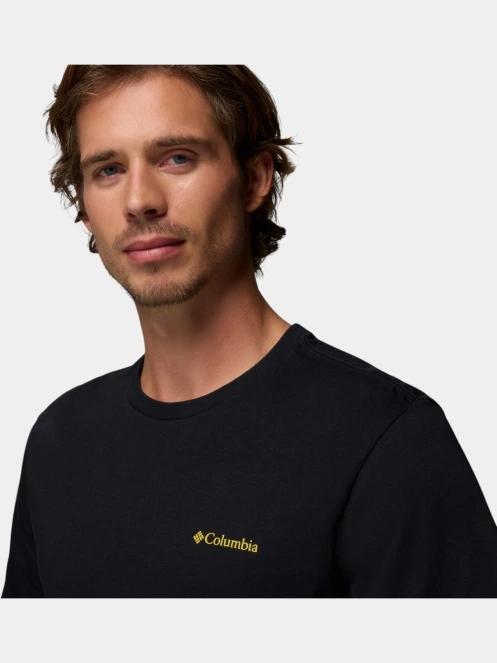 tricou cu maneci scurte pt. barbati Columbia CSC Logo Back Tee negru 6