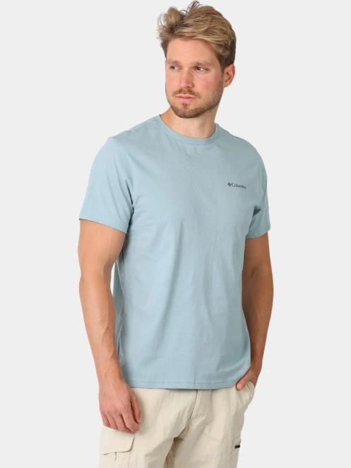 tricou cu maneci scurte pt. barbati Columbia CSC Outdoor Back Graphic Tee albastru 2