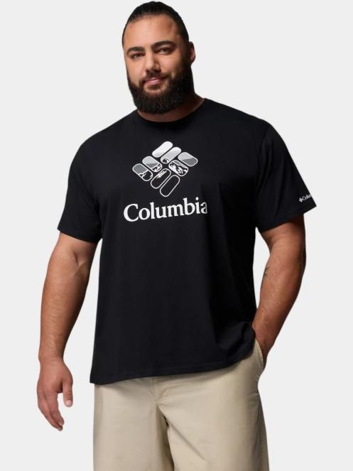 tricou cu maneci scurte pt. barbati Columbia CSC Seasonal Graphic Tee negru 2