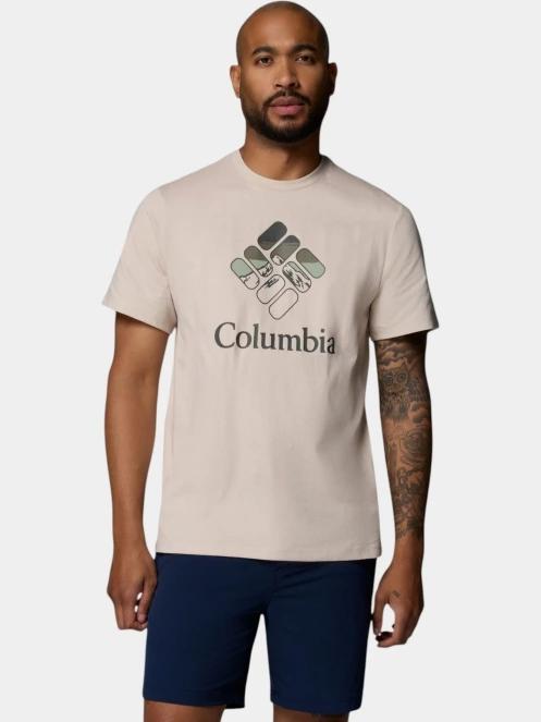 tricou cu maneci scurte pt. barbati Columbia CSC Seasonal Graphic Tee nisip 2