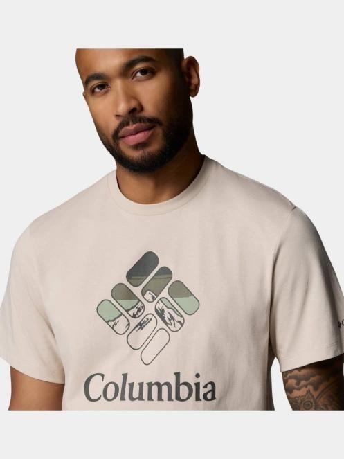 tricou cu maneci scurte pt. barbati Columbia CSC Seasonal Graphic Tee nisip 6