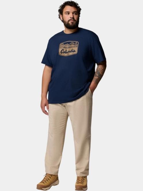 tricou cu maneci scurte pt. barbati Columbia CSC Seasonal Graphic Tee albastru inchis 5