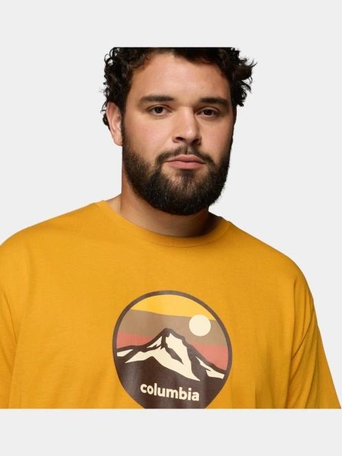 tricou cu maneci scurte pt. barbati Columbia CSC Seasonal Graphic Tee galben 6