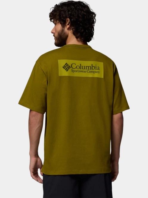 tricou cu maneci scurte pt. barbati Columbia CSC Heavyweight Iconic Tee verde 4
