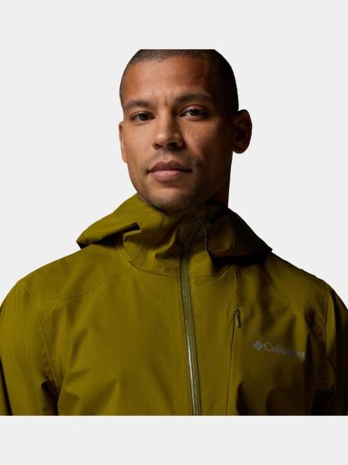 geaca de foita pt. barbati Columbia Trailborne 2.5L Shell verde 11