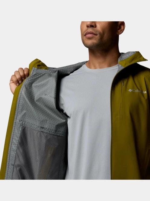 geaca de foita pt. barbati Columbia Trailborne 2.5L Shell verde 12