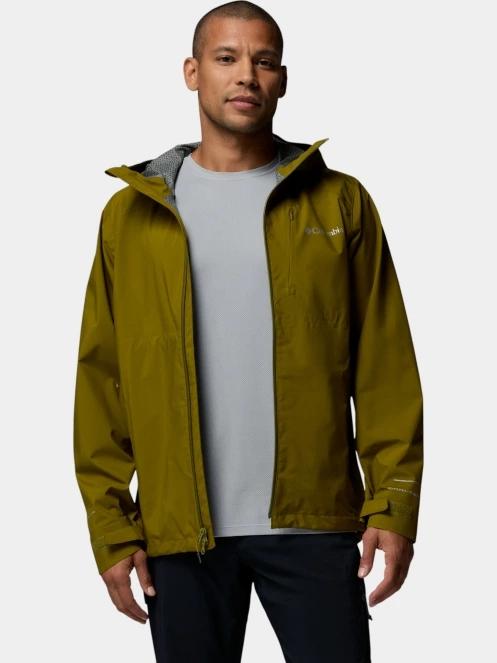 geaca de foita pt. barbati Columbia Trailborne 2.5L Shell verde 13