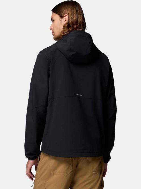 strat intermediar hibrid pt. barbati Columbia Tall Heights III Hooded Softshell negru 3