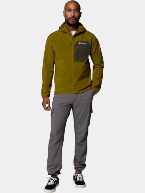 strat intermediar hibrid pt. barbati Columbia Tall Heights III Hooded Softshell verde 5