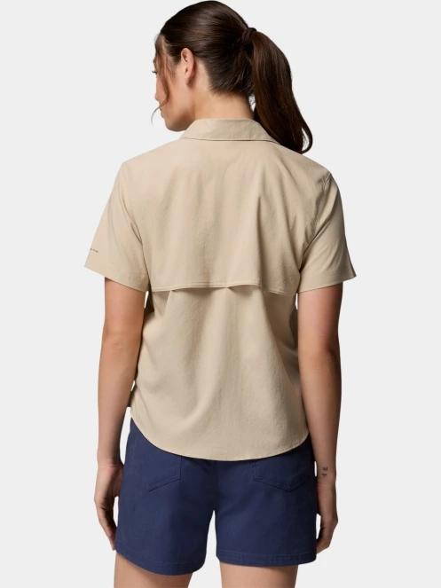 camasa cu maneci scurte pt. femei Columbia Silver Ridge Utility II Short Sleeve Shirt nisip 4
