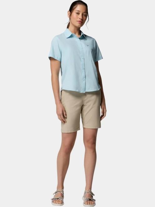 camasa cu maneci scurte pt. femei Columbia Silver Ridge Utility II Short Sleeve Shirt albastru deschis 5