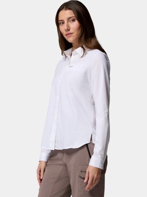 camasa cu maneci lungi pt. femei Columbia Silver Ridge Utility II Long Sleeve Shirt alb 3