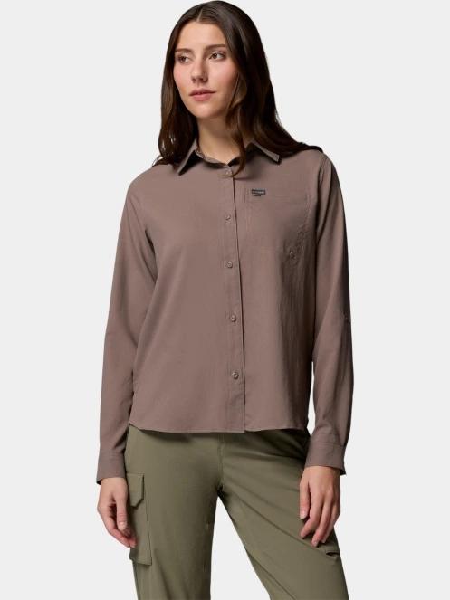 camasa cu maneci lungi pt. femei Columbia Silver Ridge Utility II Long Sleeve Shirt gri 2