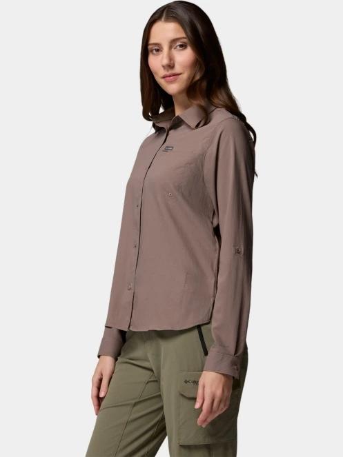 camasa cu maneci lungi pt. femei Columbia Silver Ridge Utility II Long Sleeve Shirt gri 3