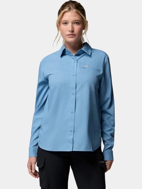 camasa cu maneci lungi pt. femei Columbia Silver Ridge Utility II Long Sleeve Shirt albastru 2