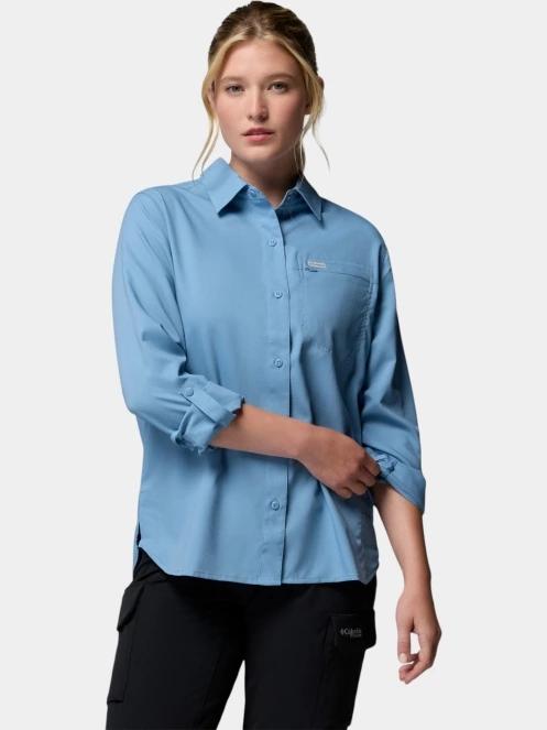 camasa cu maneci lungi pt. femei Columbia Silver Ridge Utility II Long Sleeve Shirt albastru 6