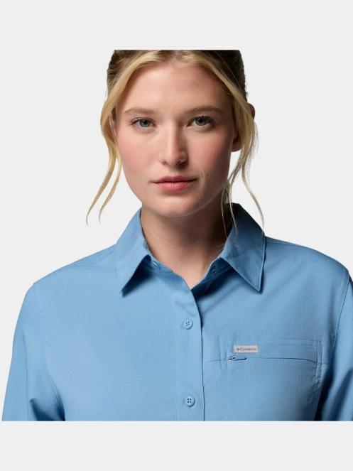 camasa cu maneci lungi pt. femei Columbia Silver Ridge Utility II Long Sleeve Shirt albastru 8