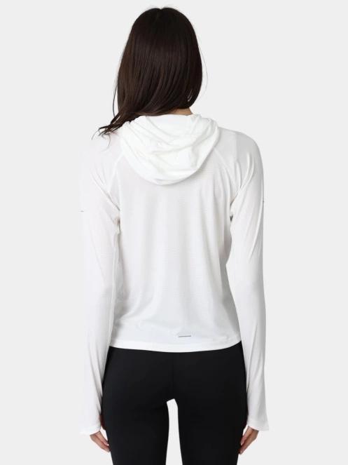 tricou cu maneci lungi, pentru sport pt. femei Columbia Stealth Spring Long Sleeve Hoodie alb 4