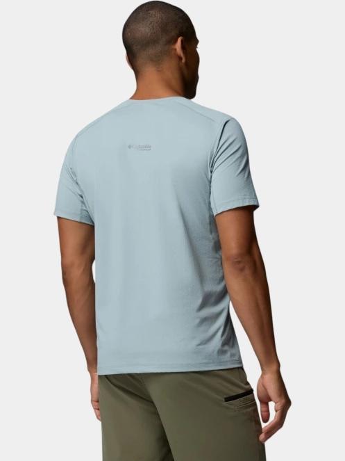 tricou pentru sport, cu maneci scurte pt. barbati Columbia Diamond Peak Pro Short Sleeve albastru deschis 4