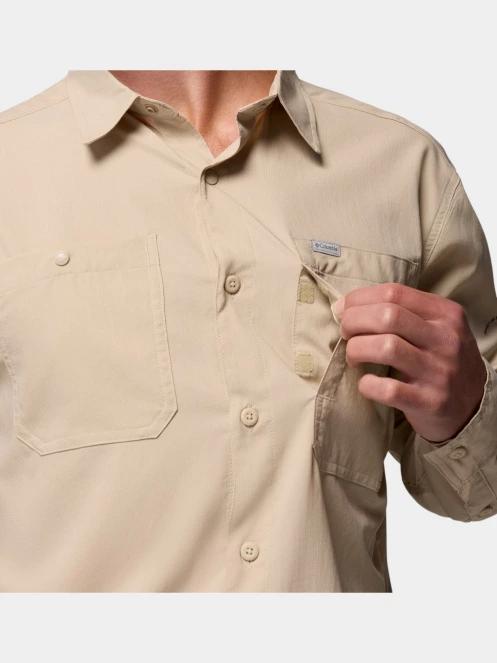 camasa cu maneci lungi pt. barbati Columbia Silver Ridge Utility II Long Sleeve Shirt nisip 5