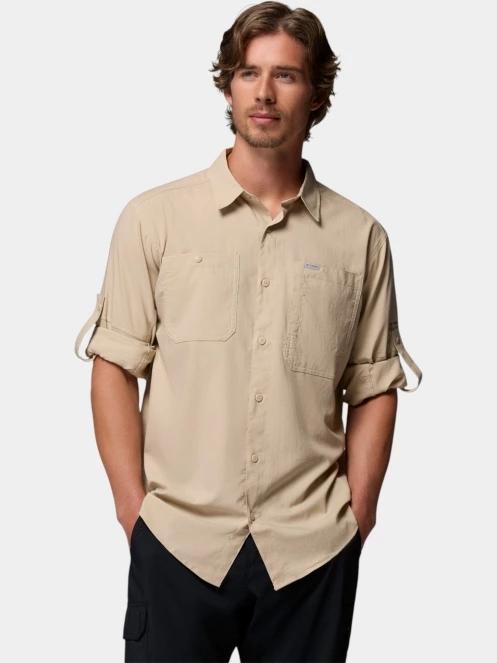 camasa cu maneci lungi pt. barbati Columbia Silver Ridge Utility II Long Sleeve Shirt nisip 10