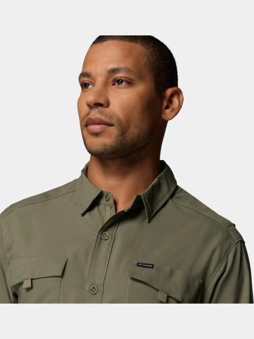 camasa cu maneci lungi pt. barbati Columbia Silver Ridge Utility II Long Sleeve Shirt verde inchis 5