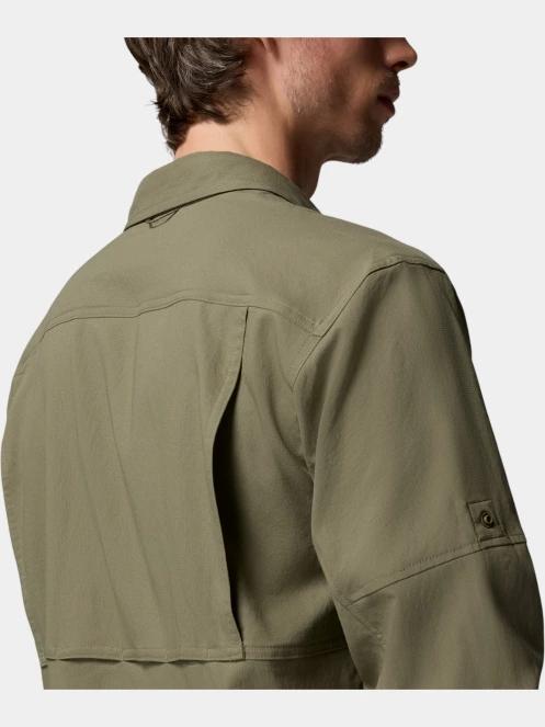 camasa cu maneci lungi pt. barbati Columbia Silver Ridge Utility II Long Sleeve Shirt verde inchis 10