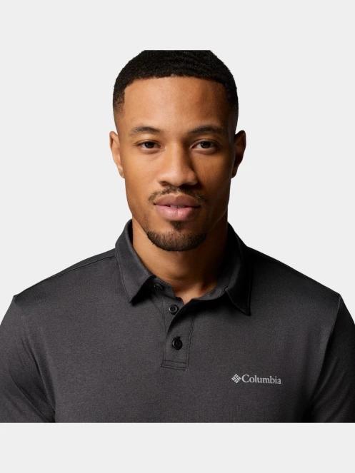 tricou cu guler pt. barbati Columbia Parsons Point Polo gri 6