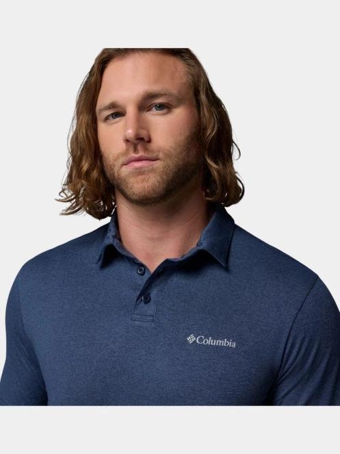 tricou cu guler pt. barbati Columbia Parsons Point Polo albastru inchis 6