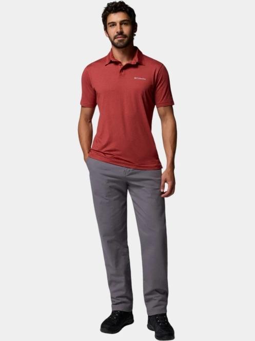 tricou cu guler pt. barbati Columbia Parsons Point Polo rosu 5