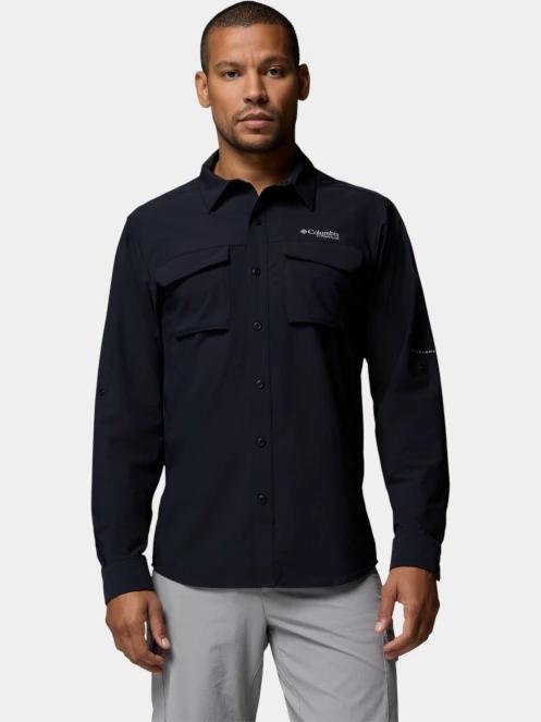 camasa cu maneci lungi pt. barbati Columbia Silver Ridge Elite Long Sleeve Woven negru 2