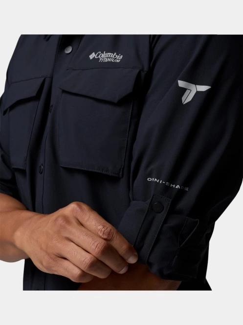 camasa cu maneci lungi pt. barbati Columbia Silver Ridge Elite Long Sleeve Woven negru 6