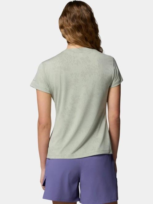 tricou pentru sport, cu maneci scurte pt. femei Columbia Bluebird Canyon II Short Sleeve Crew oliv 4