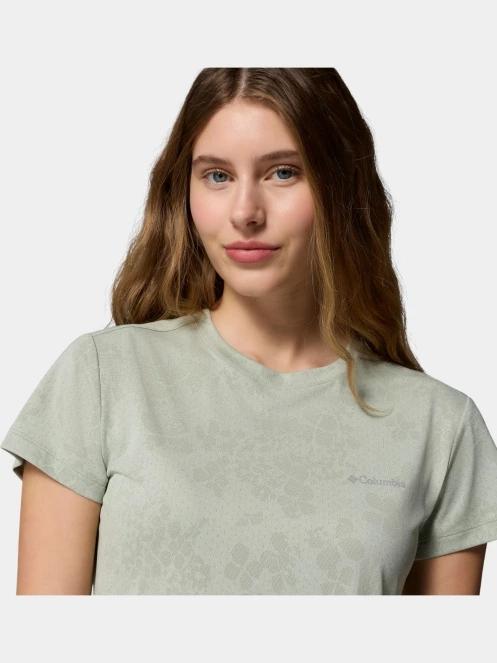 tricou pentru sport, cu maneci scurte pt. femei Columbia Bluebird Canyon II Short Sleeve Crew oliv 6