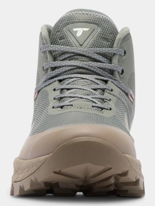 bocanci de drumetie impermeabili pt. femei Columbia Tellurix Titanium Outdry Mid verde 8