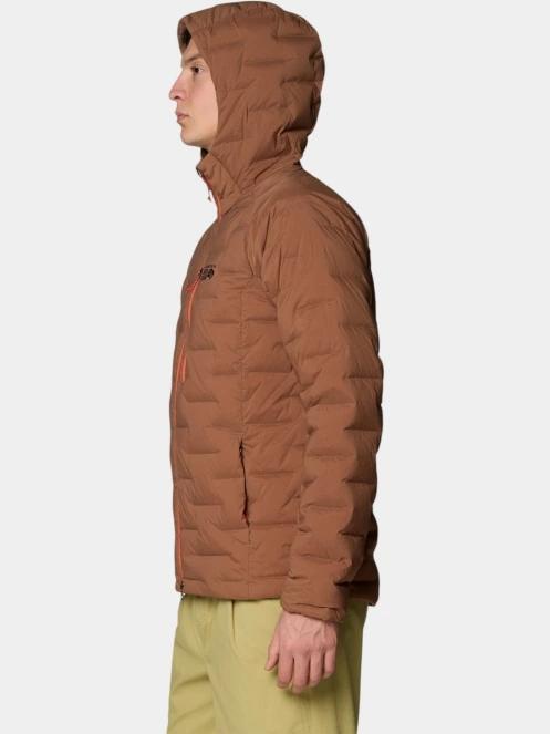 jacheta de puf pt. barbati Mountain Hardwear StretchDown™ Hooded Jacket maro 3