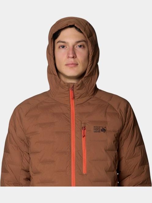 jacheta de puf pt. barbati Mountain Hardwear StretchDown™ Hooded Jacket maro 6