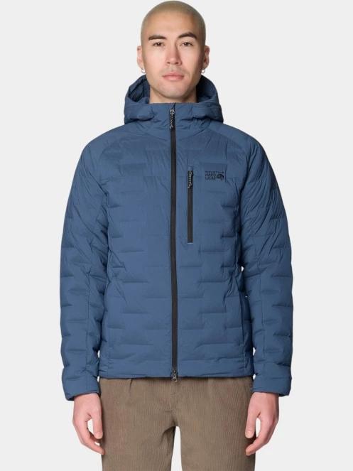 jacheta de puf pt. barbati Mountain Hardwear StretchDown™ Hooded Jacket albastru 2