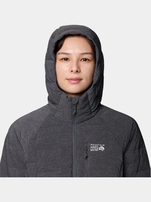 jacheta de puf pt. femei Mountain Hardwear StretchDown™ Hooded Jacket gri 7