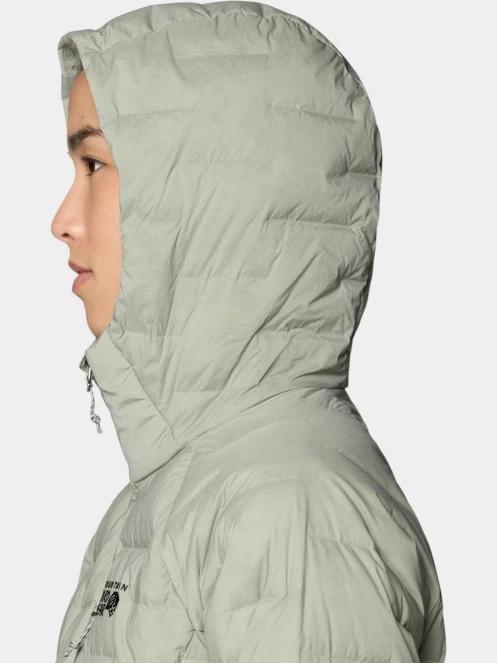 jacheta de puf pt. femei Mountain Hardwear StretchDown™ Hooded Jacket gri 7