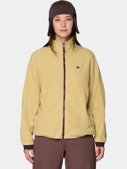 pulover polar pt. femei Mountain Hardwear Apres Pro™ Fleece Jacket galben 5